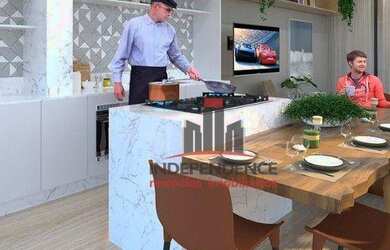 Imagem: O apartamento possui 2 Dormitórios, 2 Banheiros, 1 Vaga na