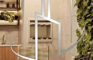 Imagem: A casa possui 3 Dormitórios, 4 Banheiros, 2 Vagas na garagem