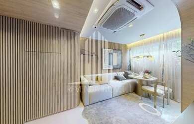 Imagem: O apartamento possui 1 Dormitório, 1 Banheiro, 29m² de Área