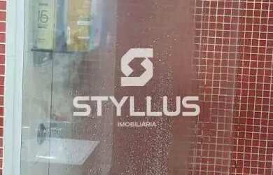 Imagem: O apartamento possui 1 Dormitório, 1 Banheiro, 1 Vaga na garagem