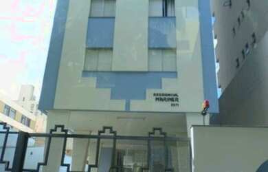 Imagem: O apartamento possui 1 Dormitório, 1 Banheiro, 1 Vaga na garagem