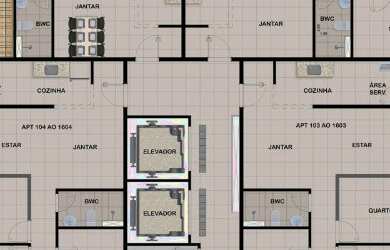 Imagem 2: W Apartamento em Paulista com Varanda Gourmet, Mirante do Frio