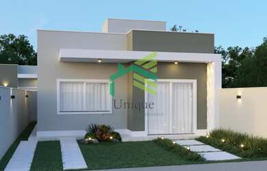 Imagem: A casa possui 2 Dormitórios, 2 Banheiros, 1 Vaga na garagem