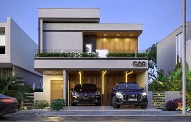 Imagem: A casa em condomínio possui 3 Dormitórios, 3 Banheiros, 2