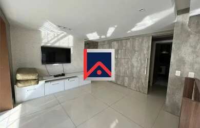 Imagem: O apartamento na cobertura possui 3 Dormitórios, 4 Banheiros