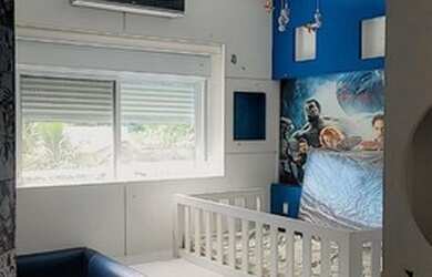 Imagem: A casa em condomínio possui 4 Dormitórios, 5 Banheiros, 4