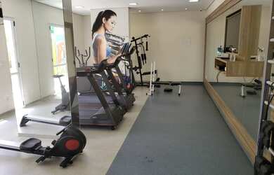 Imagem: O apartamento possui 2 Dormitórios, 2 Banheiros, 2 Vagas na