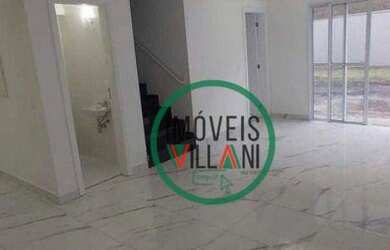 Imagem: A casa em condomínio possui 4 Dormitórios, 4 Banheiros, 4