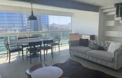 Imagem: O apartamento na cobertura possui 2 Dormitórios, 3 Banheiros