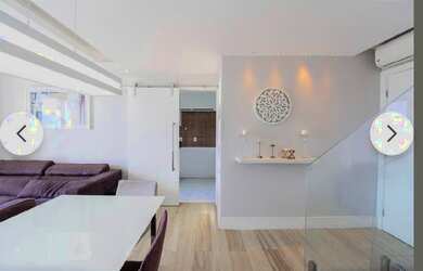 Imagem: O apartamento na cobertura possui 2 Dormitórios, 3 Banheiros