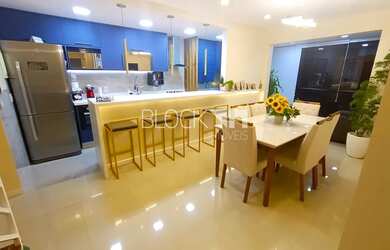 Imagem: O apartamento na cobertura possui 3 Dormitórios, 3 Banheiros