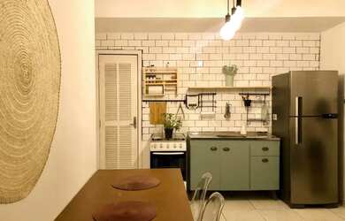 Imagem: A casa possui 1 Dormitório, 1 Banheiro, 42m² de Área e está