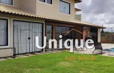 Imagem: A casa em condomínio possui 4 Dormitórios, 5 Banheiros, 2