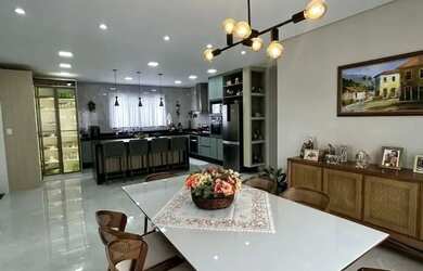 Imagem 6: Casa de luxo com vista e piscina no Ecologie Porteira Fechada