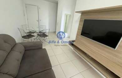 Imagem: O apartamento possui 1 Dormitório, 1 Banheiro, 1 Vaga na garagem