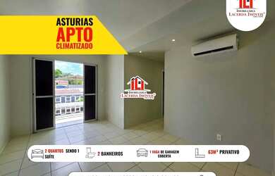 Imagem: O apartamento possui 2 Dormitórios, 2 Banheiros, 2 Vagas na