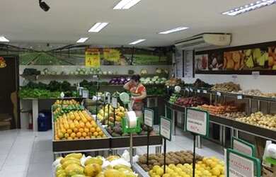 Imagem 5: Passo Hortifruti. Ar-condicionadoe200m² de Área