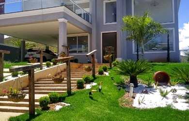 Imagem: A casa em condomínio possui 5 Dormitórios, 5 Banheiros, 4