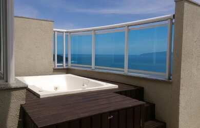 Imagem: O apartamento na cobertura possui 3 Dormitórios, 3 Banheiros