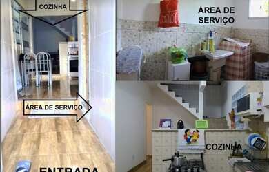 Imagem: A casa possui 4 Dormitórios, 3 Banheiros, 1 Vaga na garagem