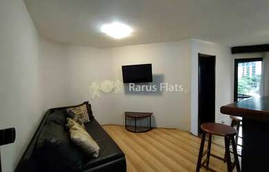 Imagem: O studio possui 1 Dormitório, 1 Banheiro, 1 Vaga na garagem