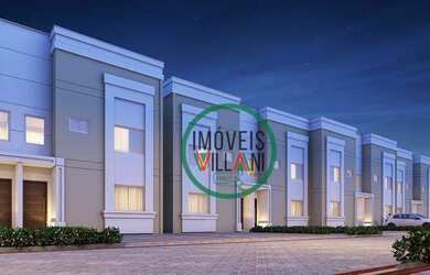 Imagem: A casa em condomínio possui 3 Dormitórios, 3 Banheiros, 2