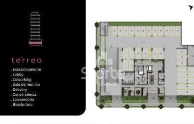 Imagem 8: Apartamentos com 2/4 sendo 1 suíte à venda, 57,42 m² e 60,63 m² sendo...