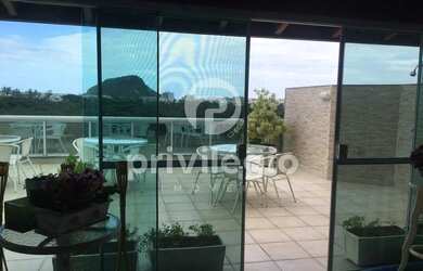 Imagem: O apartamento na cobertura possui 4 Dormitórios, 2 Banheiros