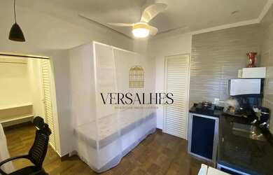 Imagem: O studio possui 1 Dormitório, 1 Banheiro, 12m² de Área e