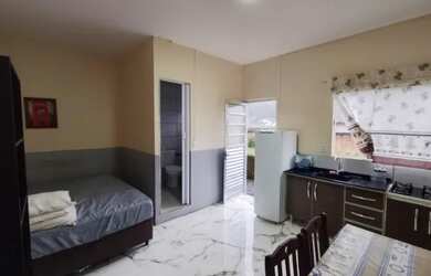 Imagem: A kitnet possui 1 Banheiro, Imóvel mobiliado e está localizado