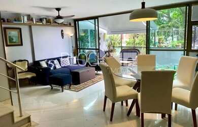 Imagem: O apartamento na cobertura possui 4 Dormitórios, 3 Banheiros