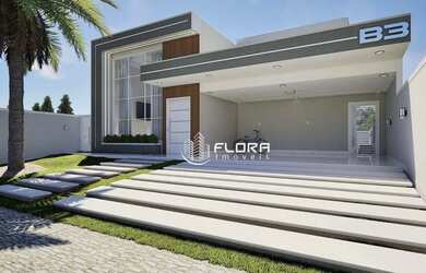 Imagem: A casa em condomínio possui 3 Dormitórios, 2 Banheiros, 4