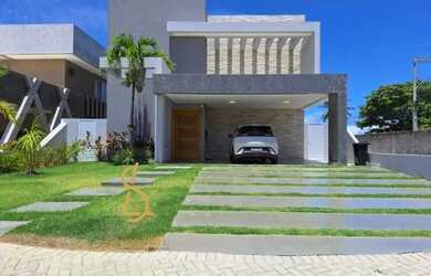 Imagem: A casa em condomínio à venda possui 4 Dormitórios, 4 Banheiros