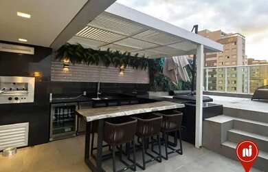 Imagem: O apartamento na cobertura possui 2 Dormitórios, 2 Banheiros