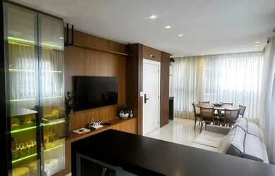 Imagem: O apartamento possui 3 Dormitórios, 3 Banheiros, 2 Vagas na