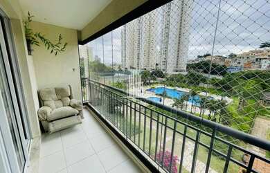 Imagem: O apartamento possui 3 Dormitórios, 3 Banheiros, 2 Vagas na