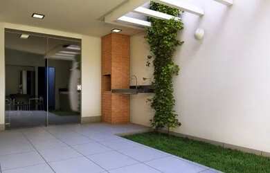 Imagem: A casa possui 2 Dormitórios, 2 Banheiros, 2 Vagas na garagem