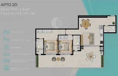 Imagem 13: Apartamento para Venda em Florianópolis, Ingleses do Rio Vermelho, 1...