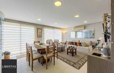 Imagem: O apartamento na cobertura possui 3 Dormitórios, 3 Banheiros