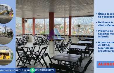 Imagem: O depósito possui 200m² de Área e está localizado em Federação