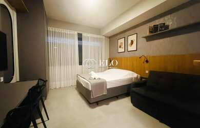 Imagem: O apartamento possui 1 Dormitório, 1 Banheiro, 59m² de Área