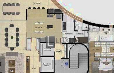 Imagem 2: Apartamento com 4 dormitórios à venda, 249 m² por R$ 5.500.000 - Lourdes...