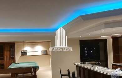 Imagem: O apartamento na cobertura possui 4 Dormitórios, 4 Banheiros