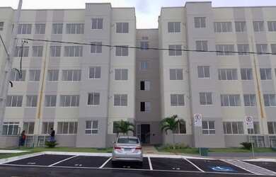 Imagem: O apartamento possui 2 Dormitórios, 1 Banheiro, 1 Vaga na garagem