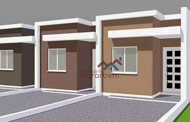 Imagem: A casa possui 2 Dormitórios, 1 Banheiro, 1 Vaga na garagem