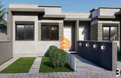 Imagem: A casa em condomínio possui 3 Dormitórios, 2 Banheiros, 1