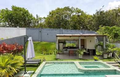 Imagem 3: ESPETÁCULO DE CASA ALTO PADRÃO 4 SUÍTES E ESCRITÓRIO TOTALMENTE MOBILIADA PISCINA ALPHAVIL