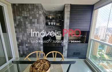 Imagem 5: Brooklin - 167 m2 - MOBILIADO - Varanda Gourmet - 3 suítes - 3 vagas