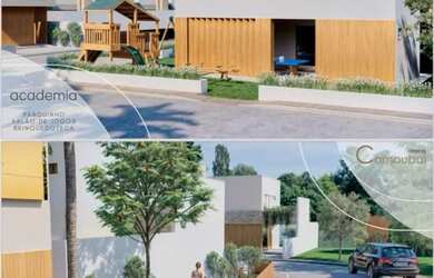 Imagem: A casa em condomínio possui 4 Dormitórios, 4 Banheiros, 2