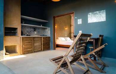 Imagem 4: Chalés do Patacho. Piscina, Churrasqueira, Acomodam 3 pessoase1 Dormitório